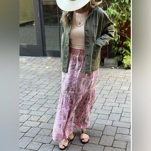 NWT Bell by Alicia Bell Kathy Maxi Skirt